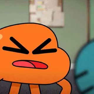 😨 emoji Gumball @this_is_sticker_party Telegram sticker 18 of 30