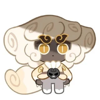 🔳 emoji Cloud Haetae Cookie Telegram sticker 16 of 17