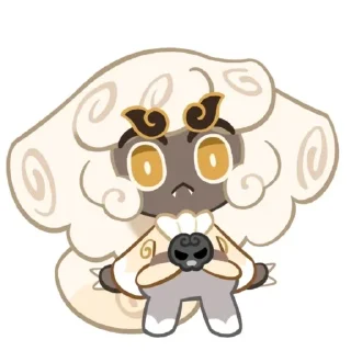 🔳 emoji Cloud Haetae Cookie Telegram sticker 11 of 17