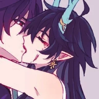 🌟 emoji ||Dan Heng/Пожиратель сердец Telegram sticker 10 of 30
