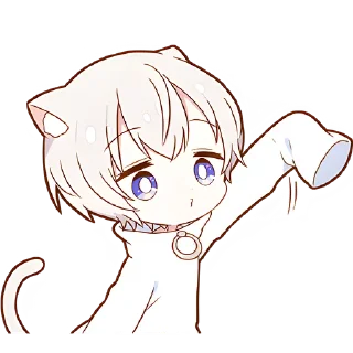 👋 emoji Мининеко-кун @Nyasticks Telegram sticker 17 of 41