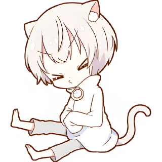 😣 emoji Мининеко-кун @Nyasticks Telegram sticker 15 of 41