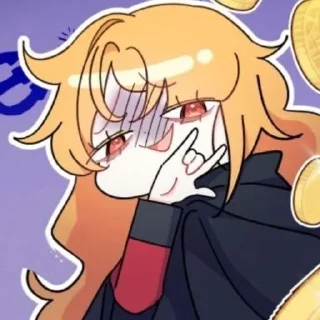 😈 emoji рыжуля Telegram sticker 9 of 86
