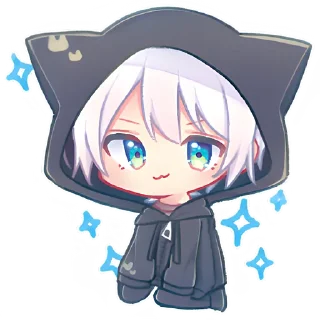 😊 emoji Котик Паркер @nyasticks Telegram sticker 11 of 17
