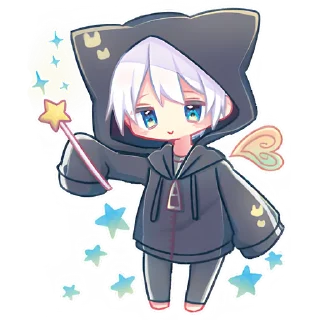 🧚 emoji Котик Паркер 2 @nyasticks Telegram sticker 8 of 17