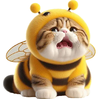 😭 emoji Котик БиБи @Nyasticks Telegram sticker 5 of 42