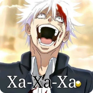 😂 emoji Jujutsu Kaisen by @Chezeeck Telegram sticker 13 of 36