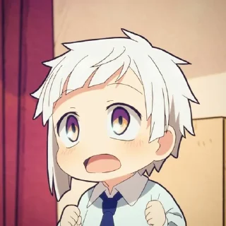 🥺 emoji 1000 и 1 вид Ацуши by @artlais Telegram sticker 21 of 60