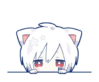 🤔 emoji Мафу-Мафу @nyasticks Telegram sticker 5 of 26