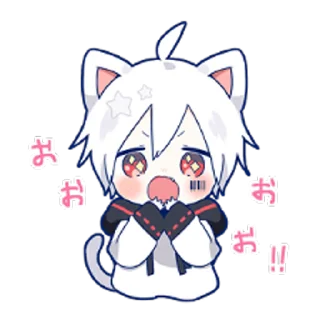 😨 emoji Мафу-Мафу @nyasticks Telegram sticker 17 of 26