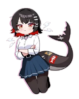 😒 emoji 🦈Ellen Joe - @ellenjoehent Telegram sticker 24 of 35