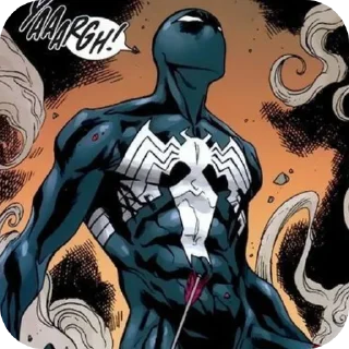 🤕 emoji Symbiote Spider • @Earth928B Telegram sticker 14 of 50
