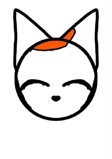🥱 emoji Кот Снежок Telegram sticker 13 of 41