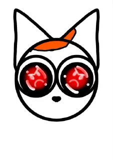 🌟 emoji Кот Снежок Telegram sticker 7 of 41