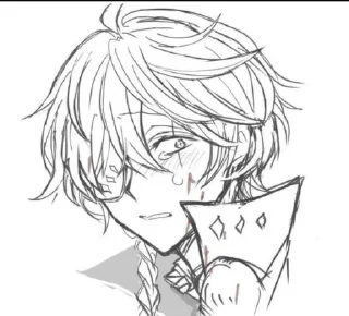 🌟 emoji Николай Гоголь -> @animebotsa Telegram sticker 14 of 38