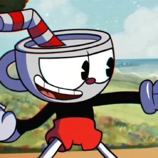 🆙 emoji CupheadFNF Telegram sticker 10 of 54