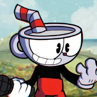 🆙 emoji CupheadFNF Telegram sticker 18 of 54