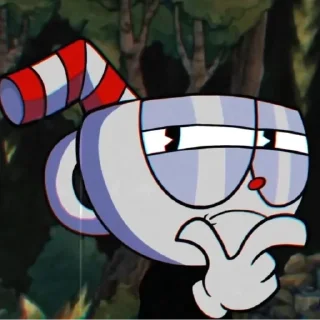 Sticker from CupheadFNF