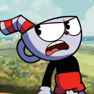 🆙 emoji CupheadFNF Telegram sticker 14 of 54