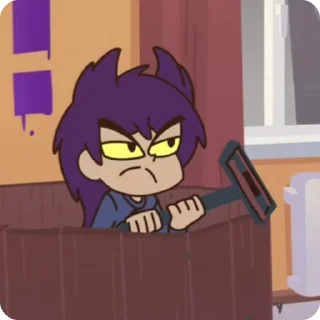💜 emoji Пик :: @Master_Pantalone Telegram sticker 22 of 90
