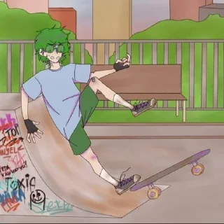 🤕 emoji 💜Пиковару канон💚 Telegram sticker 19 of 120