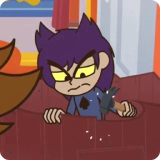 💜 emoji Пик :: @Master_Pantalone Telegram sticker 5 of 90