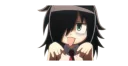 Sticker from WataMote