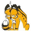 Cianiati the ScribbleServal sticker preview 2