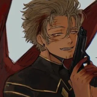😈 emoji Кейго Таками Telegram sticker 8 of 23