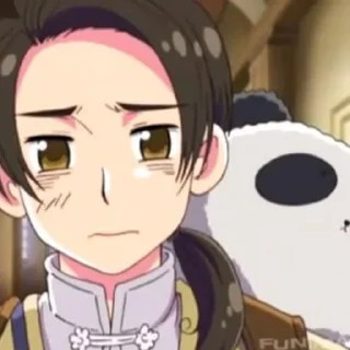 🌟 emoji China from Hetalia Telegram sticker 17 of 42