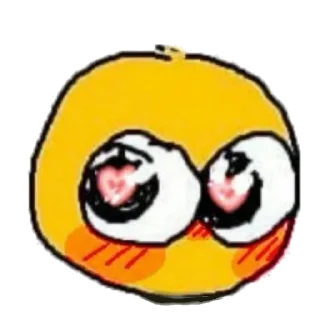 😍 emoji Смайлики^^ Telegram sticker 22 of 115
