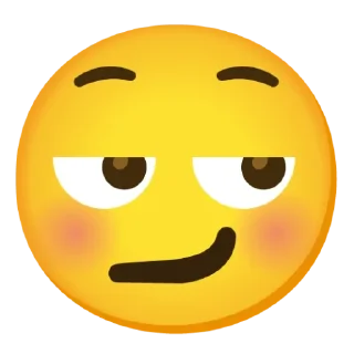 😏 emoji emojis by @hamby619 Telegram sticker 12 of 120