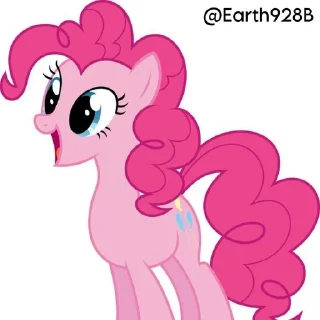 🌟 emoji Pinky Pie • @Earth928B Telegram sticker 5 of 55