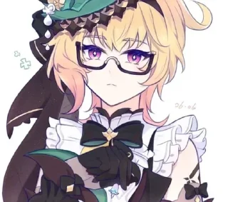 🌟 emoji Эмилия богиня Telegram sticker 17 of 29