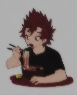 Sticker from Kirishima Eijiro
