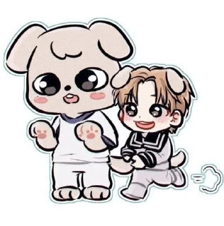 🌟 emoji Stray kids and skzoo Telegram sticker 7 of 8