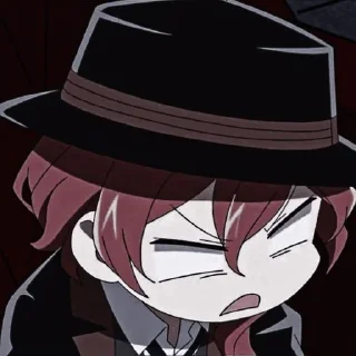 🎲 emoji soukoku :: bsd-wan @yukirrri_s Telegram sticker 10 of 50
