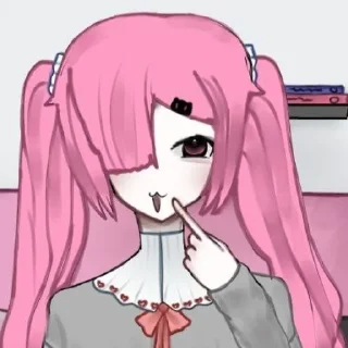 🍡 emoji Юки Миядзаки♡Банка с блёстками Telegram sticker 10 of 21