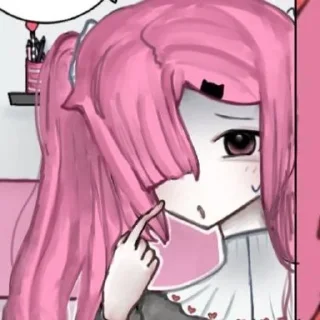 😔 emoji Юки Миядзаки♡Банка с блёстками Telegram sticker 13 of 21