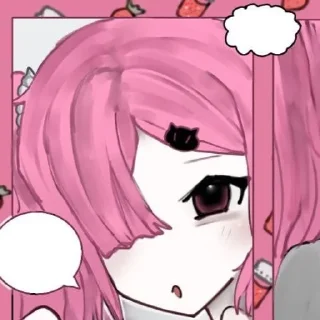 Sticker from Юки Миядзаки♡Банка с блёстками