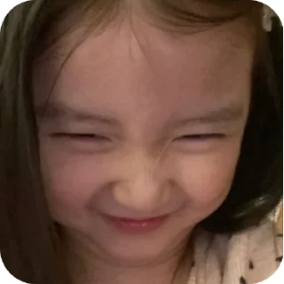 Sticker from baby cute