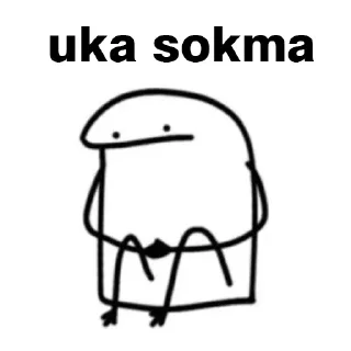 🥲 emoji Flork by @uzemoje Telegram sticker 21 of 97