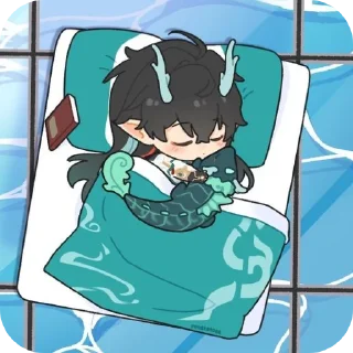 😴 emoji Дань Хэн & Пл | @kozelbezalko Telegram sticker 24 of 49