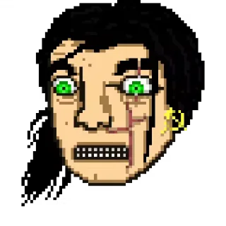 🤮 emoji Hotline miami @memehotlainmiami Telegram sticker 18 of 26