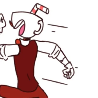 🏃 emoji Casino cups @Cupheadart Telegram sticker 22 of 76