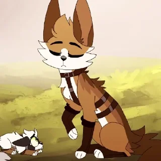 🥐 emoji Шенсон | Пандемоніум | by @monolev Telegram sticker 23 of 50