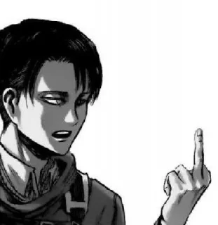 🖕 emoji Manga Telegram sticker 19 of 91