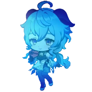❄️ emoji 𝔾𝕒𝕟 𝕐𝕦 by @Ann_stickers03 Telegram sticker 21 of 71
