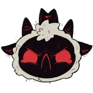 😟 emoji Cult of the Lamb Telegram sticker 8 of 30