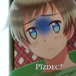 😰 emoji Hetalia Telegram sticker 8 of 59